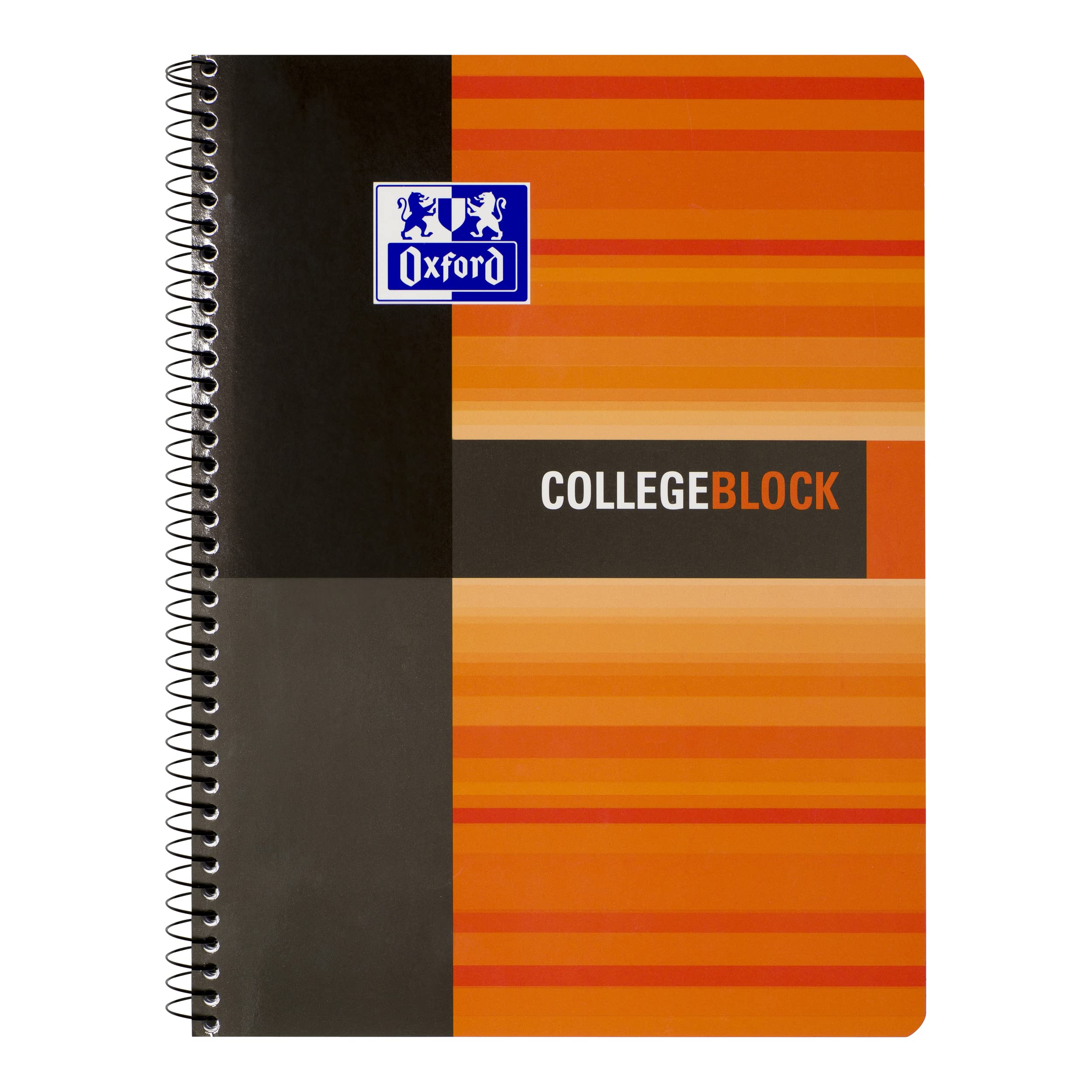 Oxford 400066243 Lot de 5 blocs de 120 pages quadrillées avec marge double