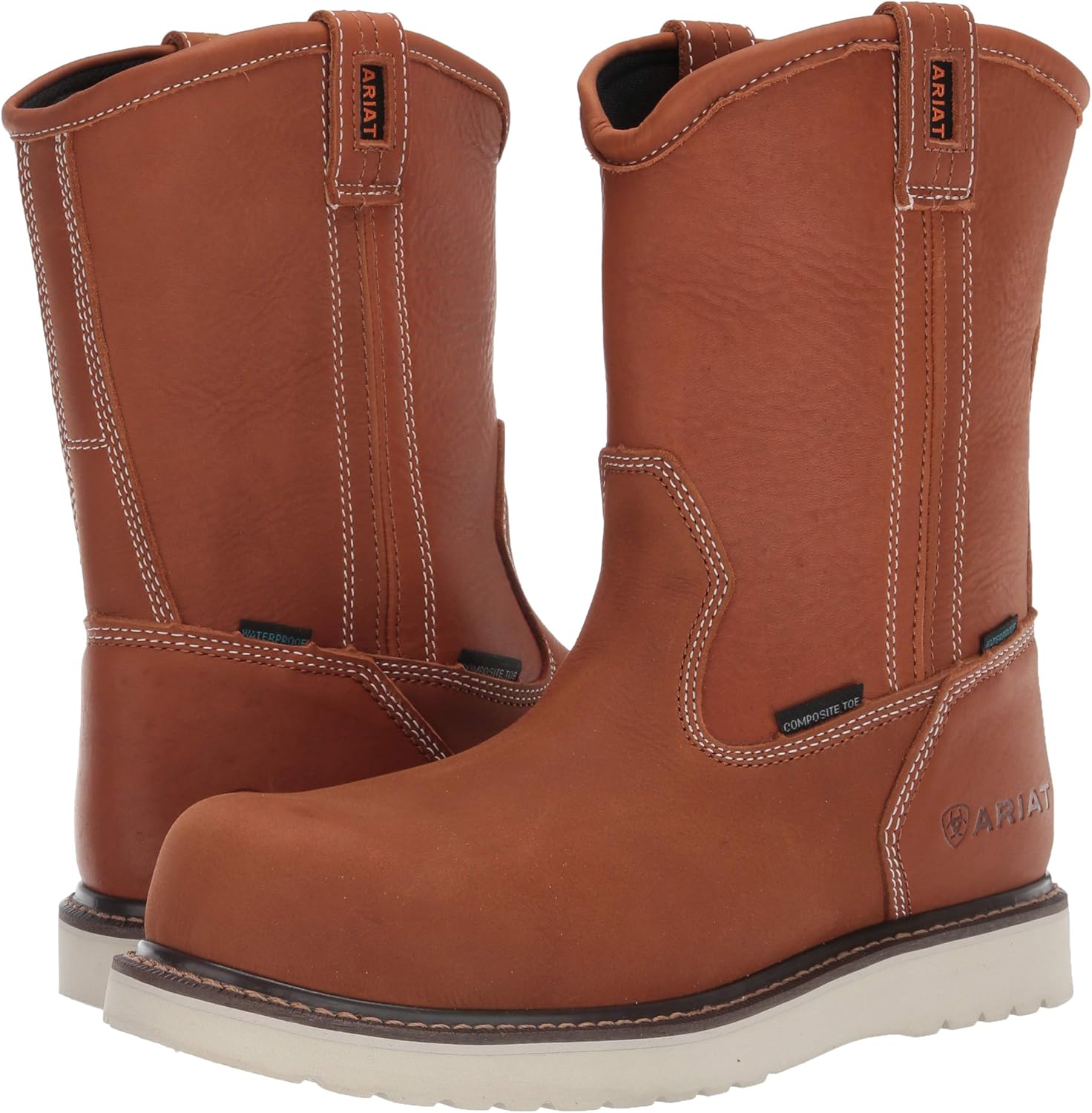 ariat rebar wedge pull on