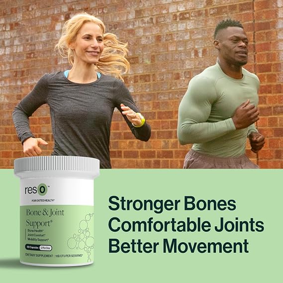 resO Bone & Joint Postbiotic for Women & Men - 60 Capsules