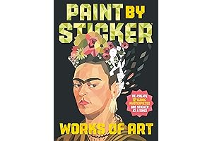 Paint by Sticker Books for Adults: Unleash Your Inner Artist with Paint by Sticker Masterpieces