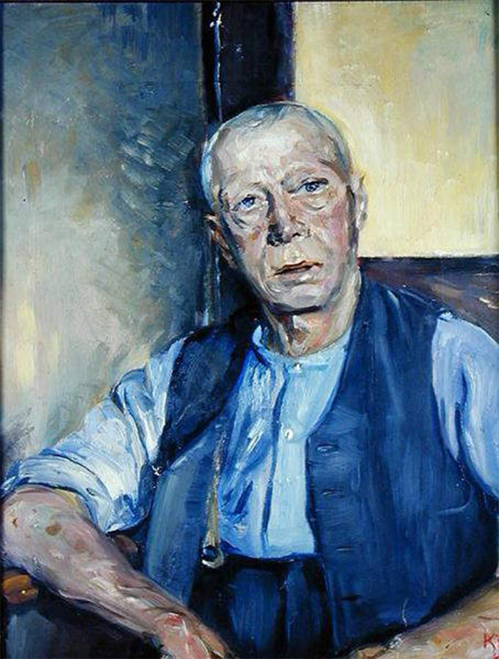 ARTXLXXBN Famous Prints Artwork Pictures Poster Painting Art Mr Routledge by Kurt Schwitters Artwork Landscape Pictures for Home Decor 60x90cm