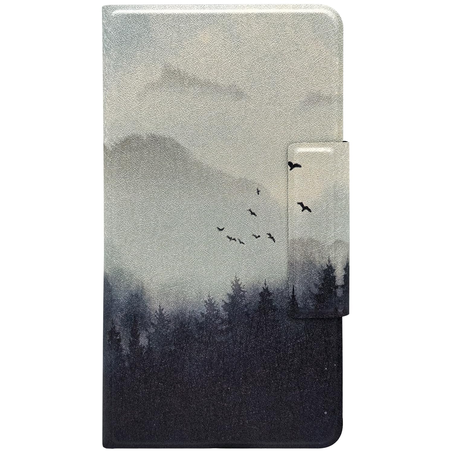 2in1 Magnetic Detachable Flip Case for Onyx Boox Palma2 Pro (2025 Released) TPU Transparent Cover with Auto Sleep/Wake, Magnetic Closure Buckle (Misty Forest) — view 8