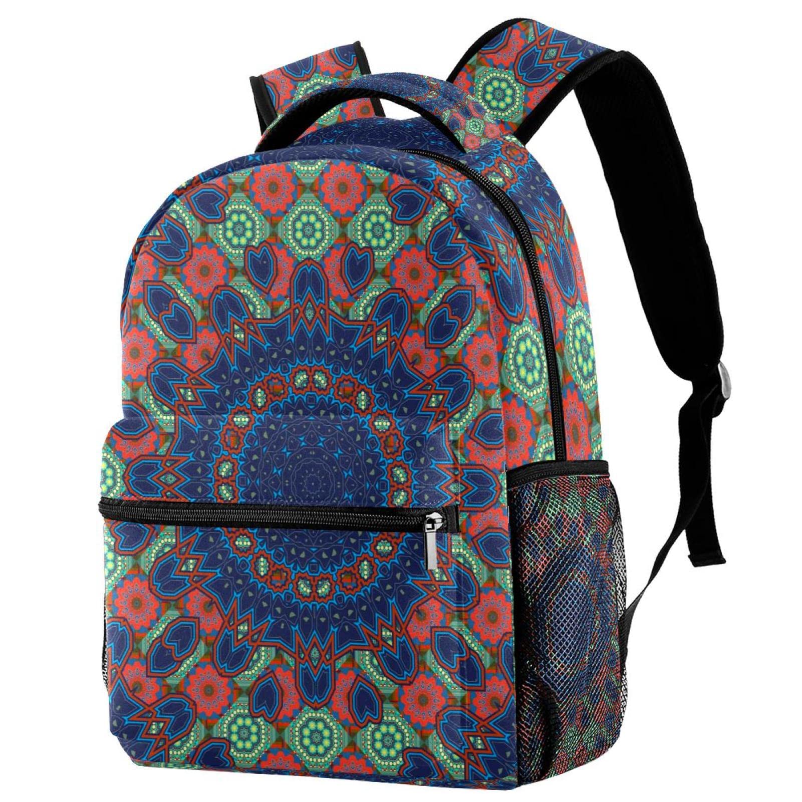 Mochilas para viajes de camping con estampado floral original 7