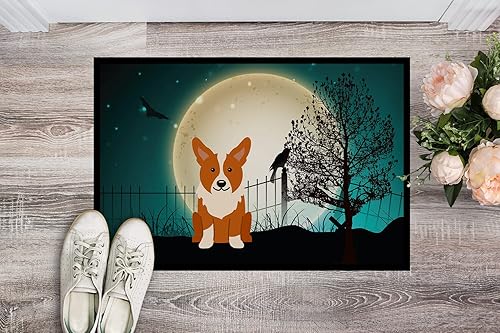 Miniatura 2 de Caroline's Treasures BB2290JMAT - Tapete de Halloween de 24 x 36 pulgadas para puerta delantera, para interiores y exteriores, para entrada,