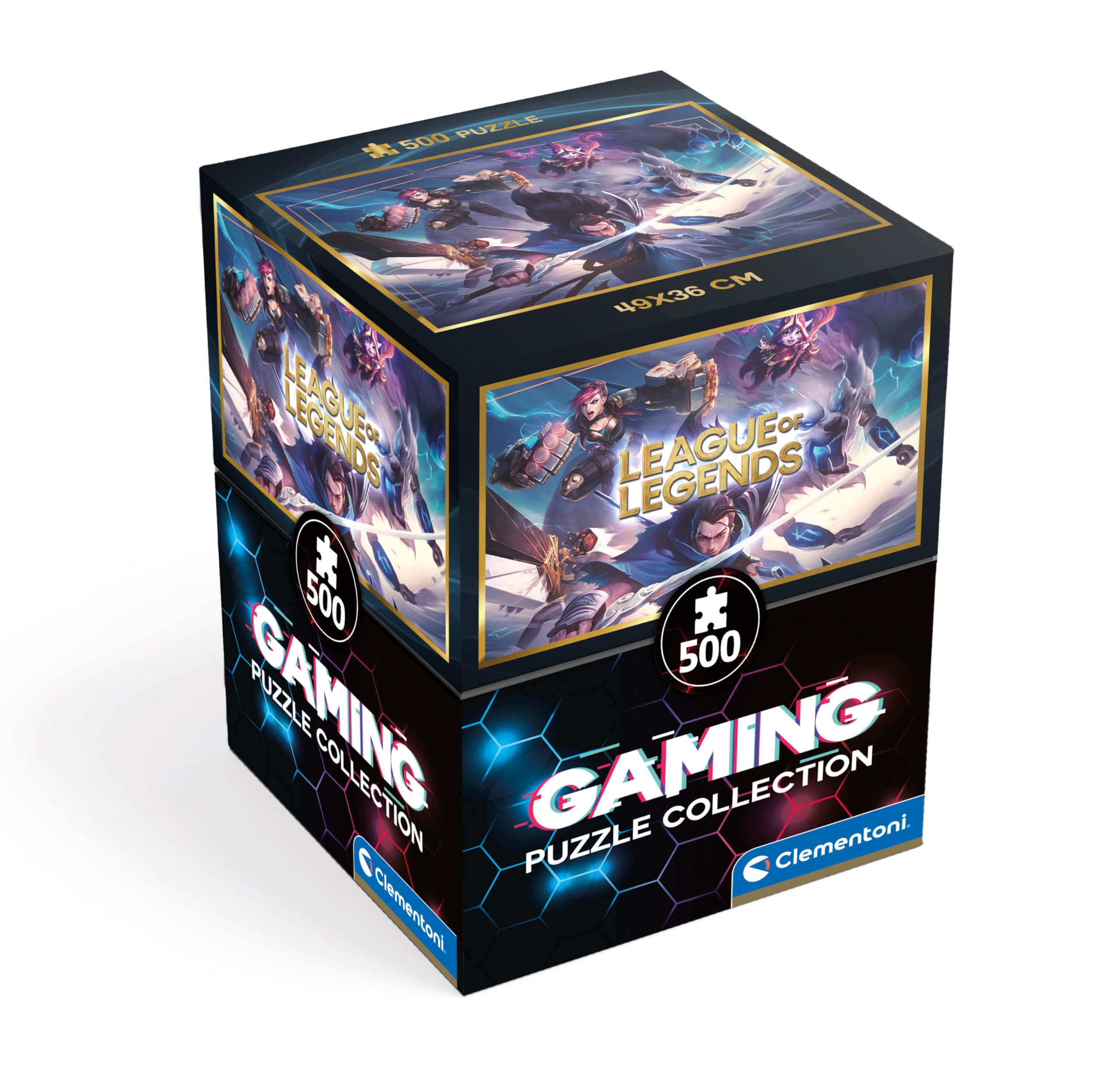 Amazon.com: Clementoni - League of Legends Anime Cube Legends-500