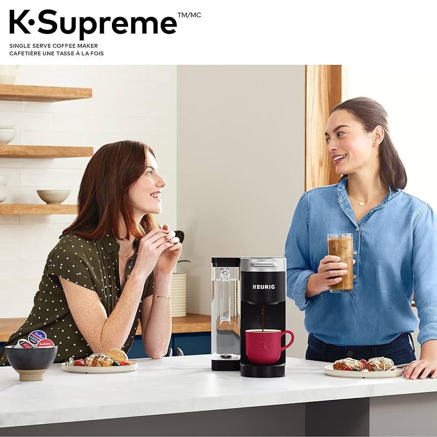 Amazon.com: Keurig K-Supreme 咖啡機,單份K-Cup 膠囊咖啡機