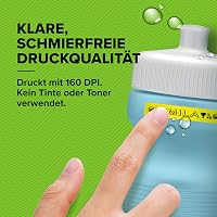 DYMO LetraTag 200B Bluetooth címkenyomtató kompakt címkeírógép iOS Android kompatibilis fehér papírcímke szalaggal 1 db 5
