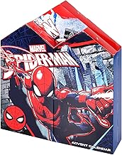 Marvel Boys Spiderman Advent Calendar, 24 Craft Activities, Kids Christmas Gift