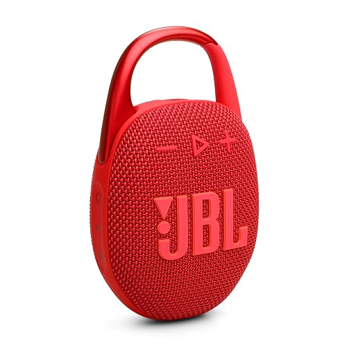 JBL Clip 5 Ultra-Portable Bluetooth Speaker Red