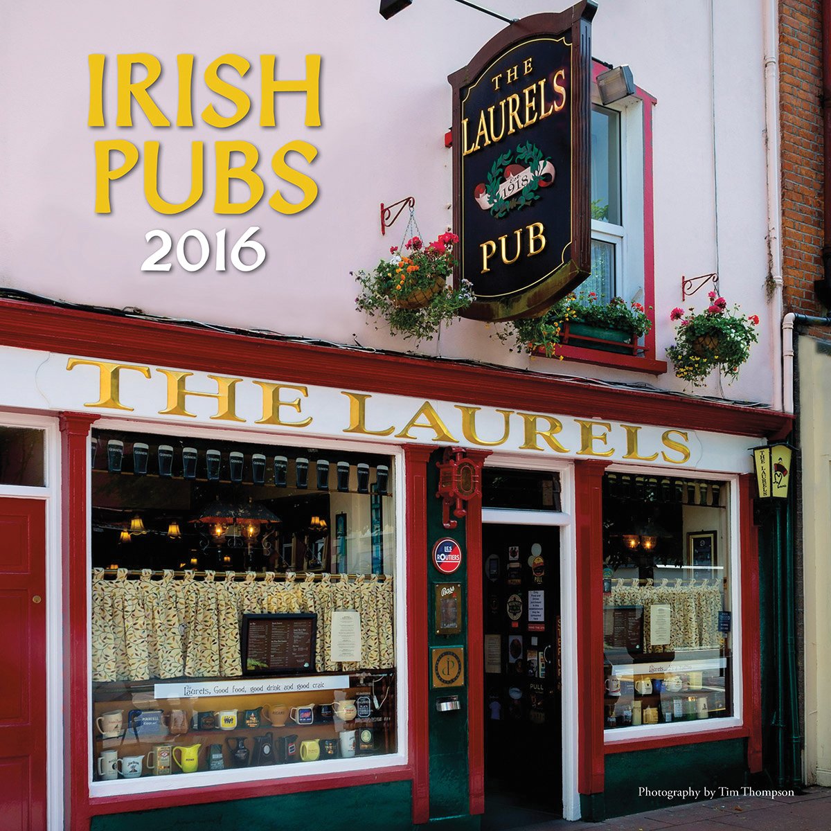 Turner Irish Pubs 2016 Mini Wall Calendar, 7 x 7 inches (8950008