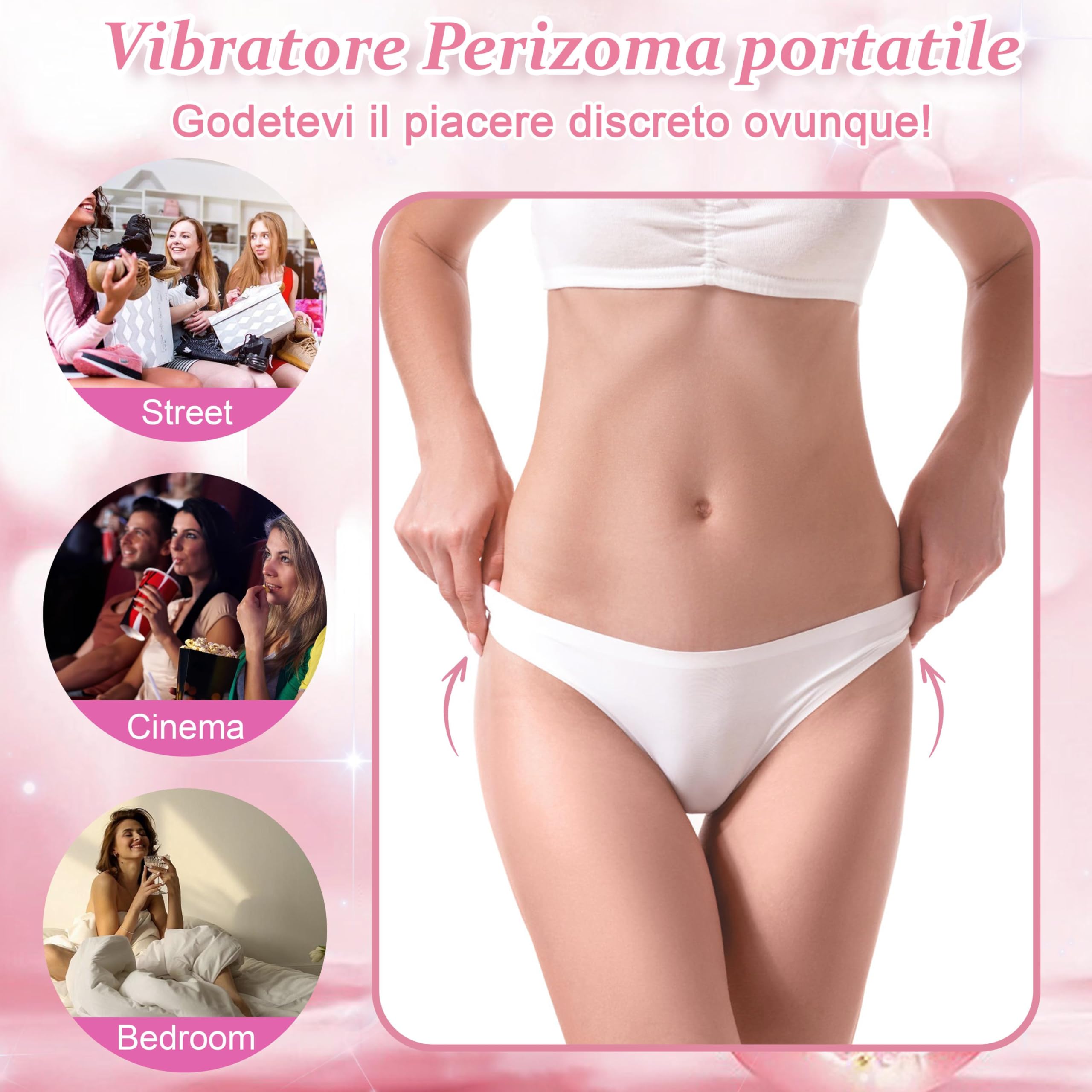 Vibratoreper Donna Professionale Sexytoysys Donna - Sex Toys Sessuali Vibratore Ovetto con Telecomando a Distanza, Vibrante Wireless Stimolatore Clitoride Femminile Vagina Vibratori Piccolo Sexy Toy