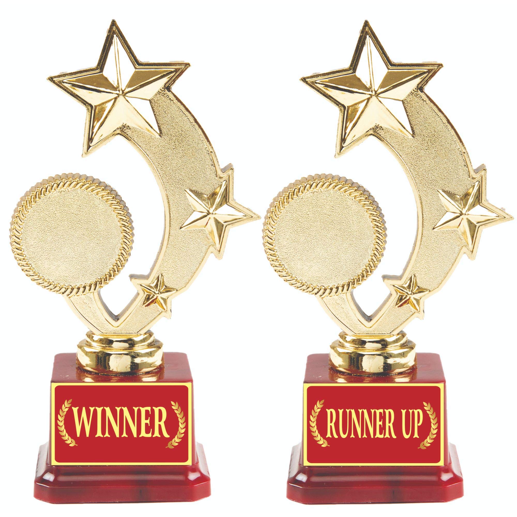 Aark India Winner Runner Up Match/Competition/Tournament/Function Prize : 1St 2Nd Place (Combo Set) Trophy: Award (PC001497) (B089DN38X2) Amazon Price History, Amazon Price Tracker