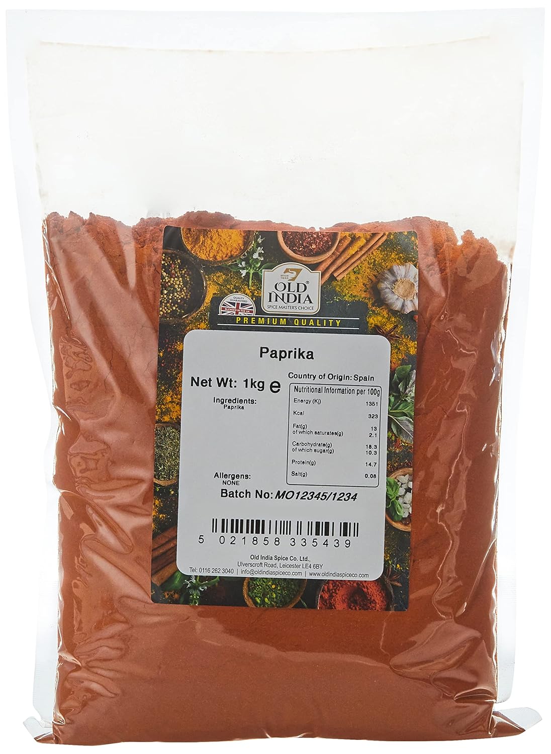 Old India Paprika 1 Kg