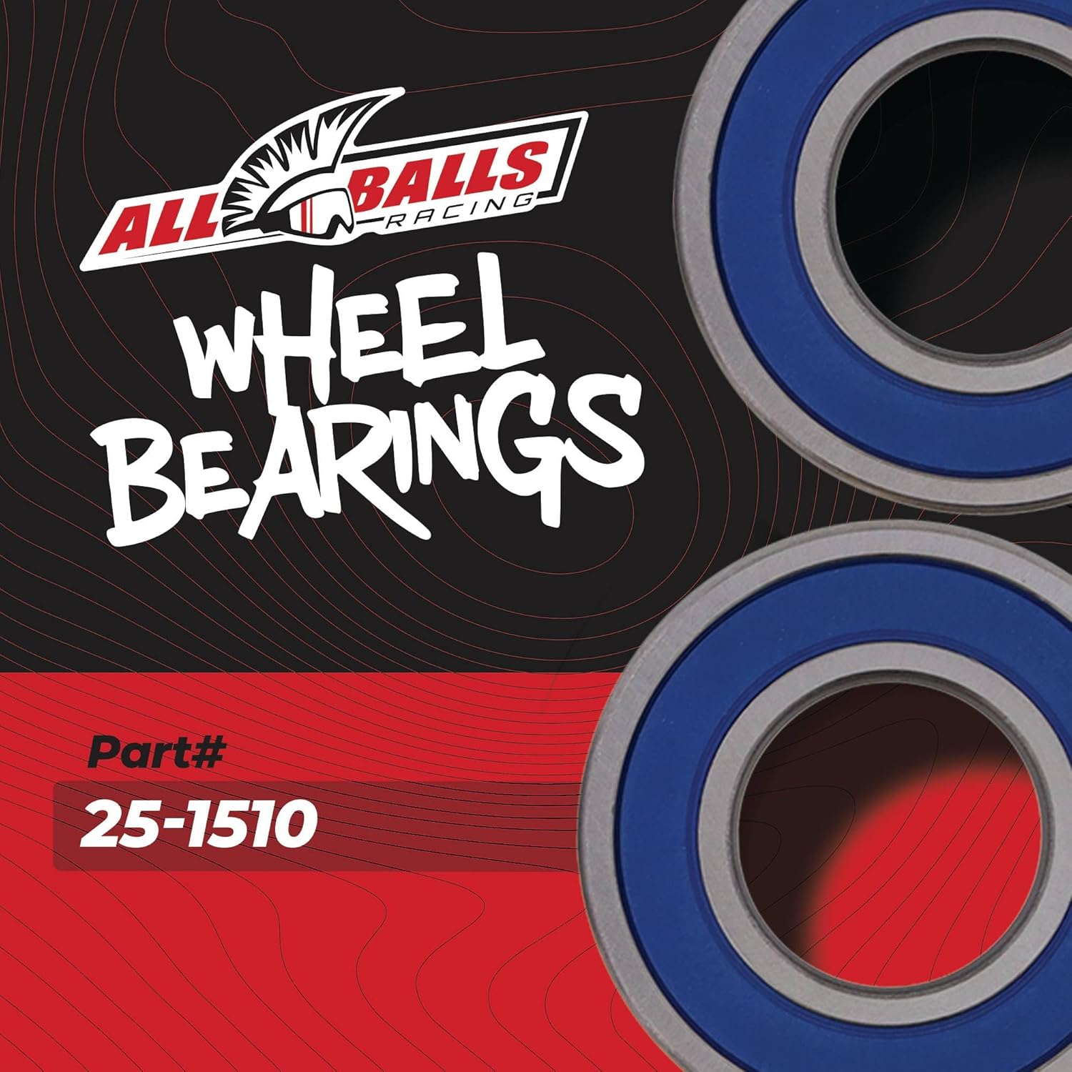 All Balls Racing Wheel Bearing Seal Kit 25-1510 Compatible with/Replacement for Honda CB400F 1989-1990, CB600F Hornet (Euro) 1998-2001, CBR1000F 1990-1996, CBR1100XX 1997-1998