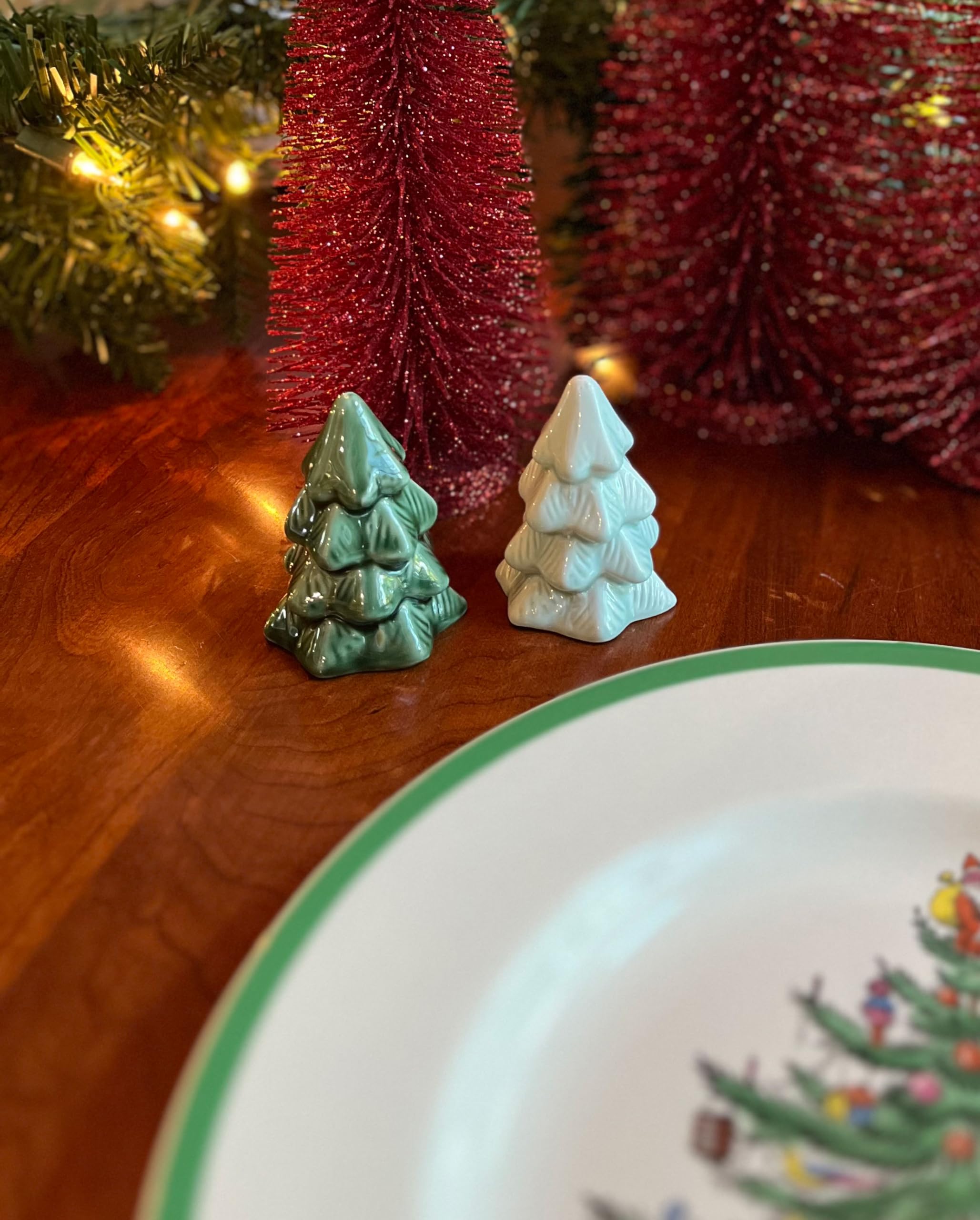 Salière Et Poivrière Sapin De Noël Spode - Canada