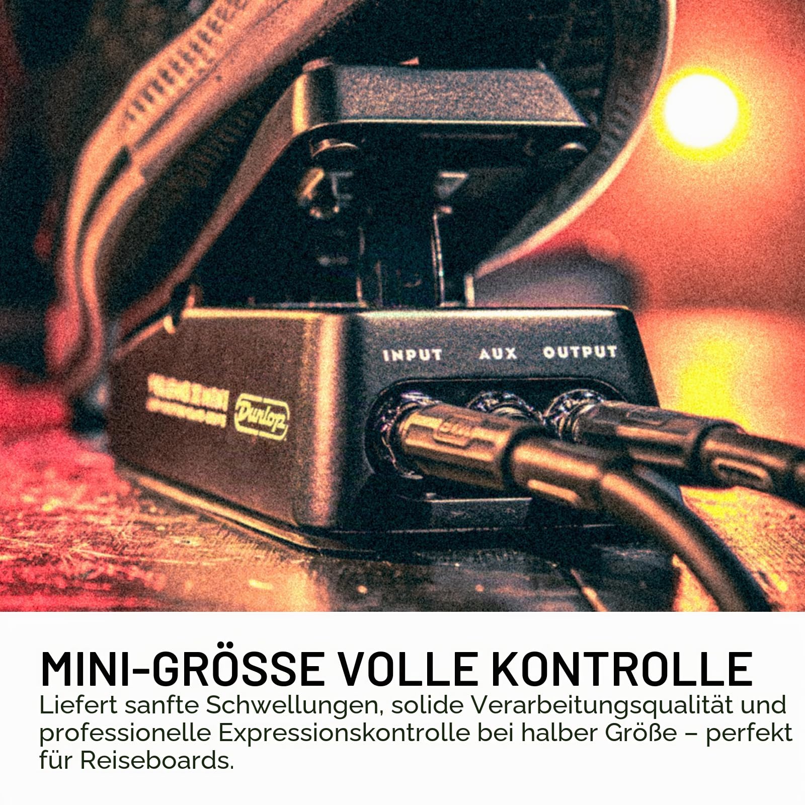JIM DUNLOP - DVP4 - Pedal Volume (X) Mini volume/expression