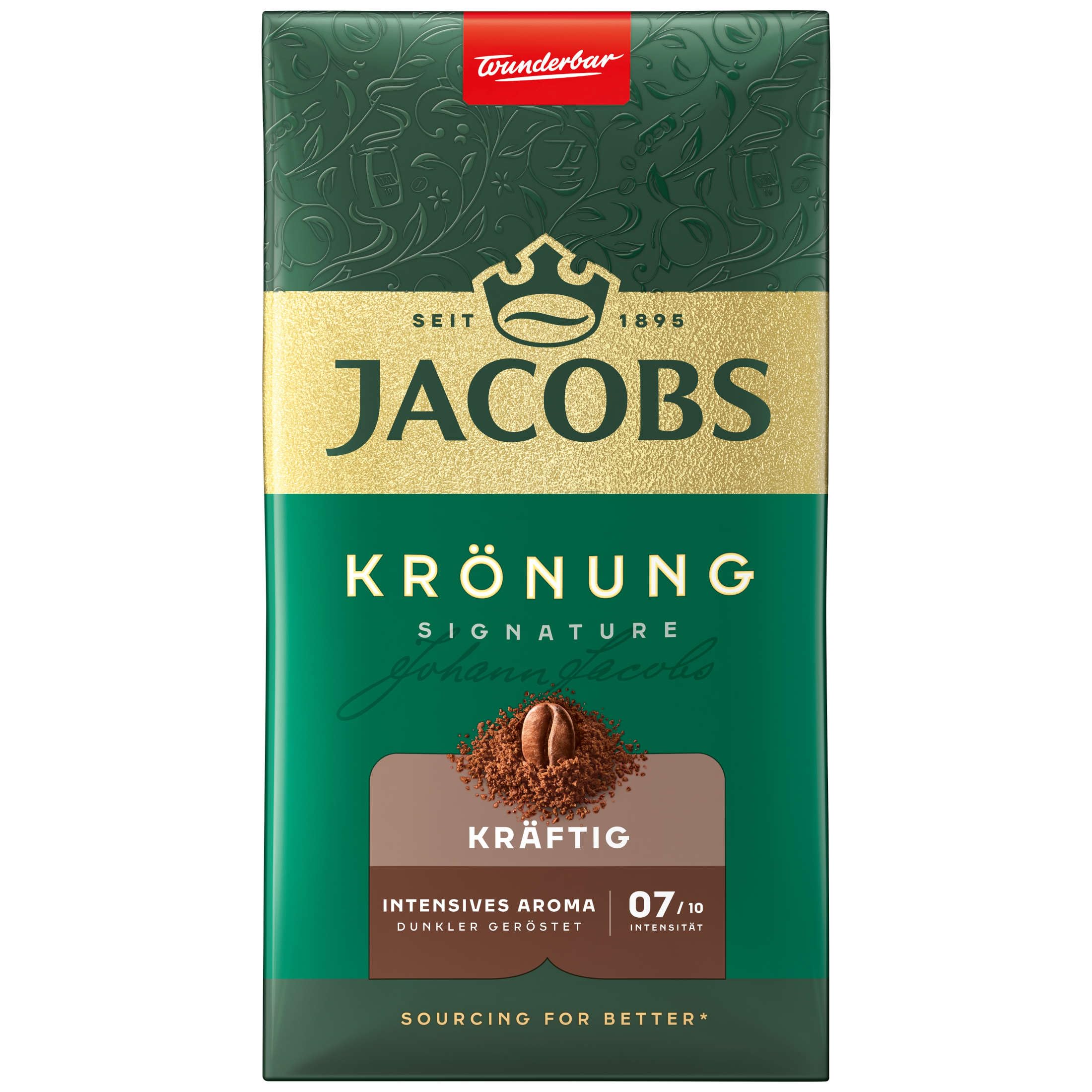 Jacobs Krönung Kräftig, 12er Pack Filterkaffee (12 x 500 g)