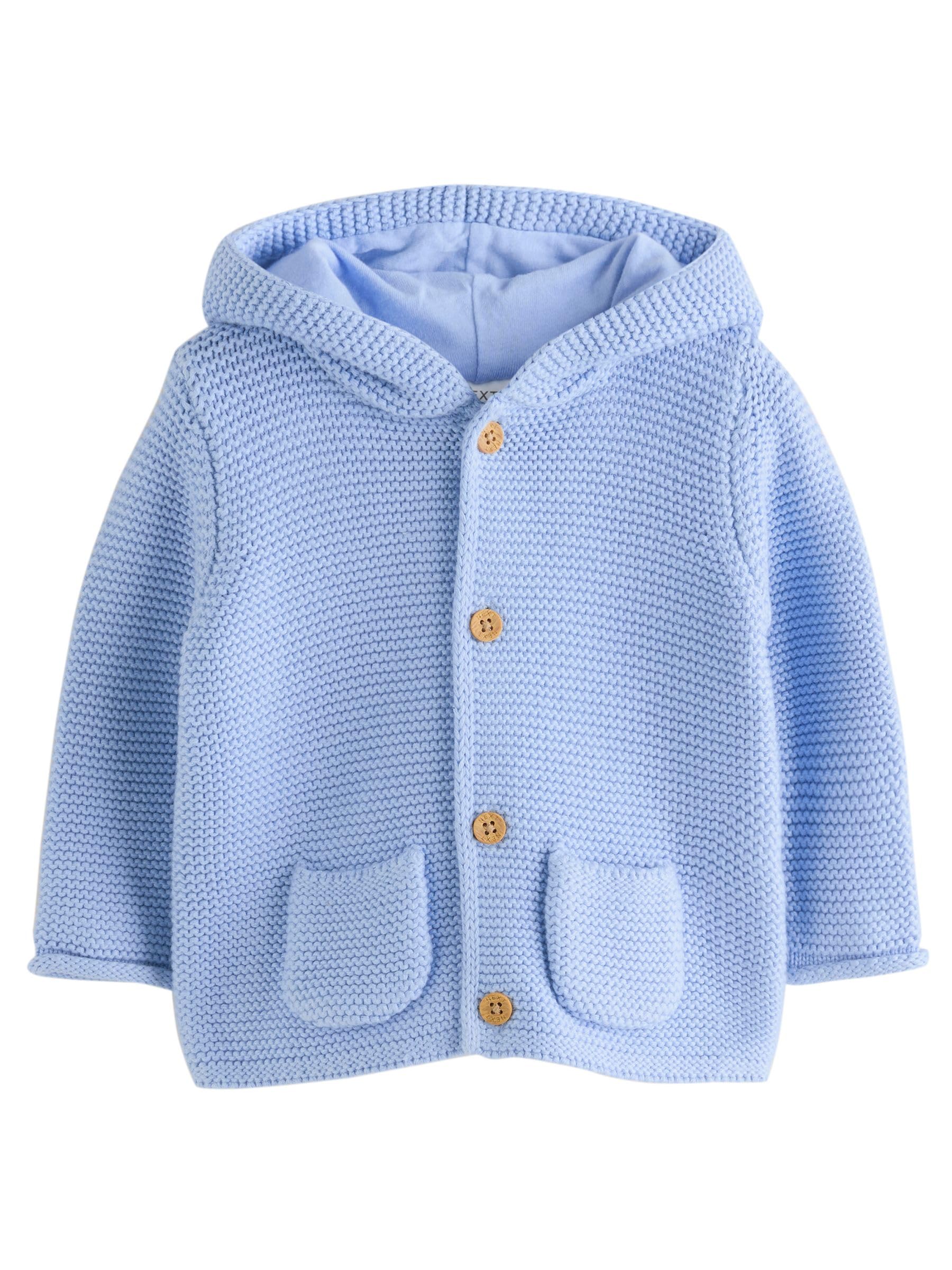 NEXT Bébé garçon Cardigan bébé en Maille Bleu 12 Mois-18 Mois