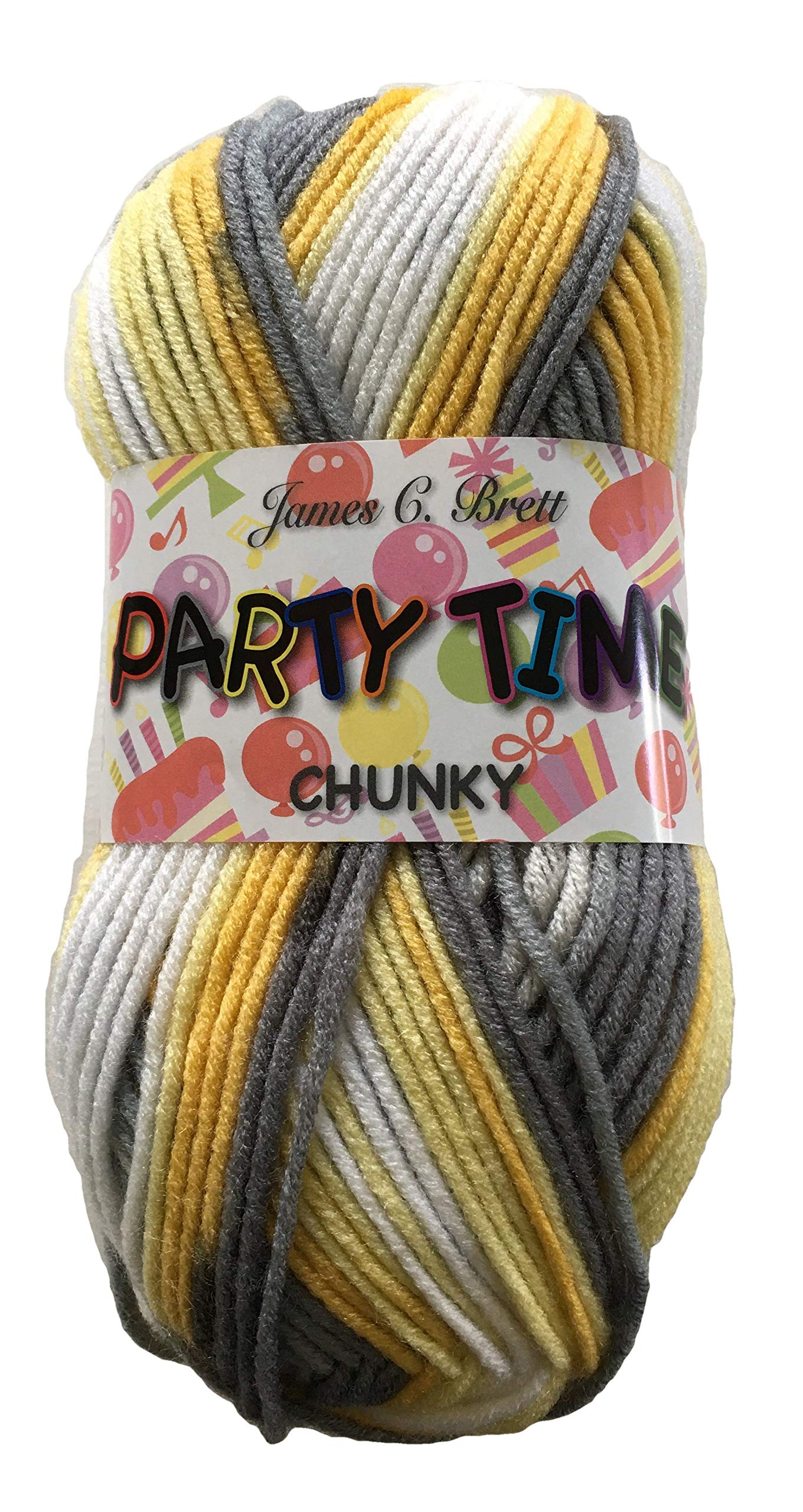 James C Brett Party Time Chunky PT9