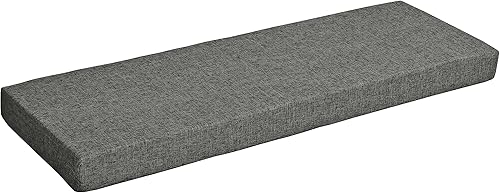 Kiyeocca Cojín de banco personalizado para interiores, cojines de asiento de ventana, juego de cojines de banco de esquina de esquina, cojín de