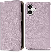 MINTY iPhone 17 Case, Notebook Type, No Belt, Dusty Lilac