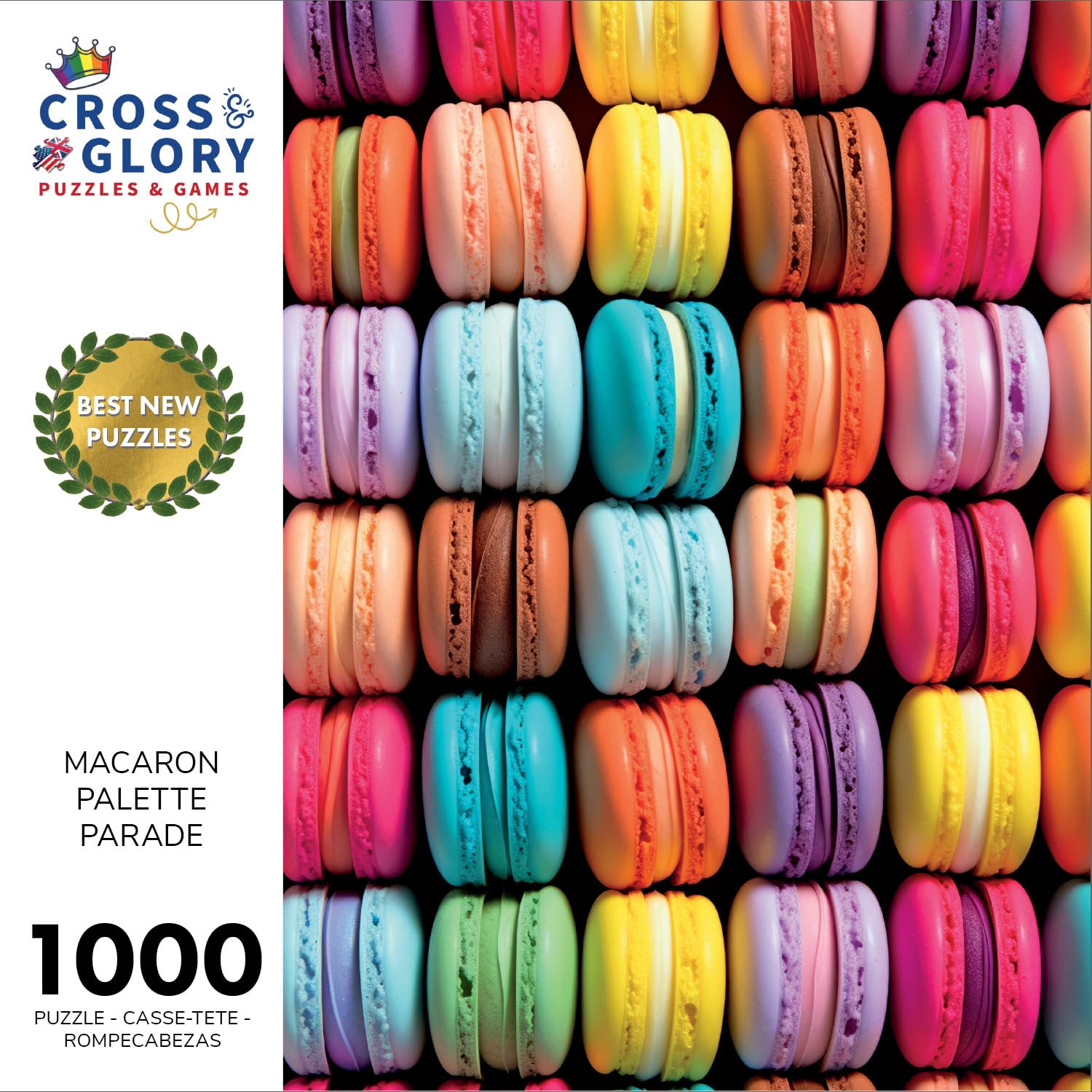 Amazon.com: Cross & Glory - Macaron Palette Parade - 1000 Piece