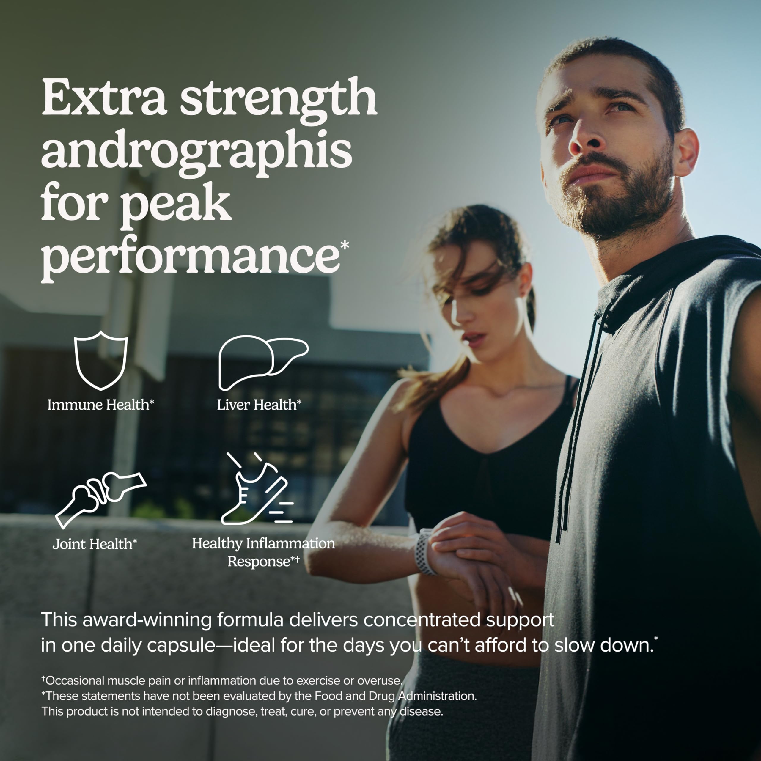 Terry Naturally Andrographis EP80 Extra Strength - Brain Health - 60 Count — Amazon image 2
