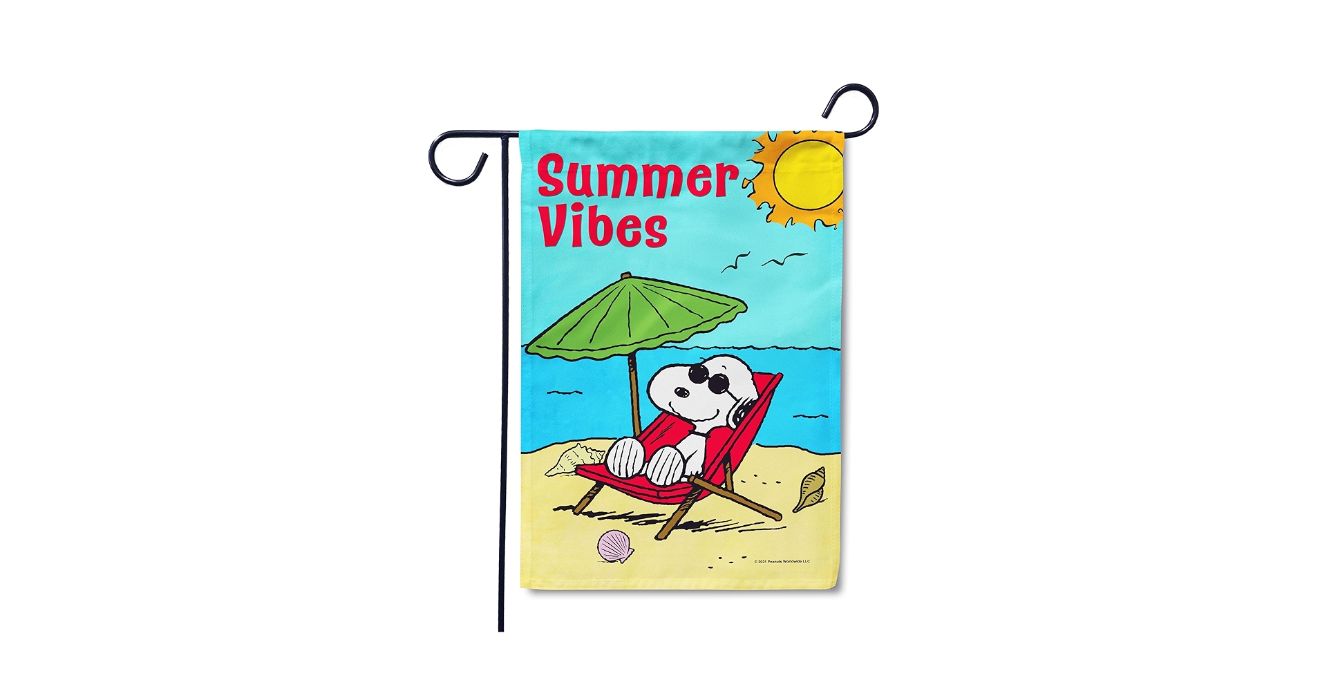 Amazon.com : Flagology.com, PEANUTS®, PEANUTS® Summer Beach
