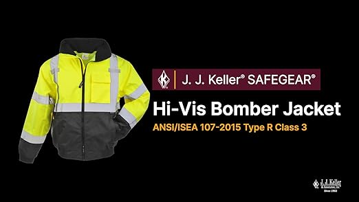 Amazon.com: J. J. Keller & Associates, Inc. High Visibility Bomber