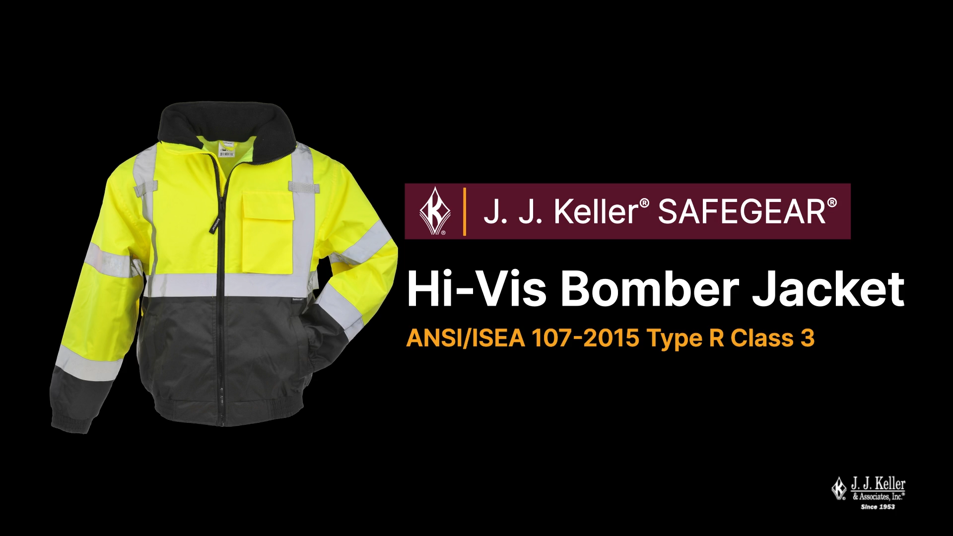 Amazon.com: J. J. Keller & Associates, Inc. High Visibility Bomber
