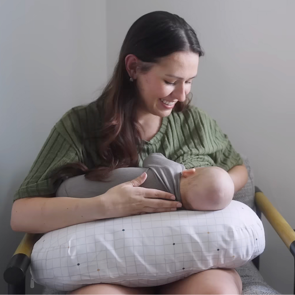Boppy Nursing Pillow - Firm, Ergonomic U-Shaped Bottle and Breastfeeding Pillow with High Lift for Comfort and Support, Spacious Surface - Neutral Plants and Animals Boppy Nursing Pillow - Firm, Ergonomic U-Shaped Bottle and Breastfeeding Pillow with High Lift for Comfort and Support, Spacious Surface - Neutral Plants and Animals