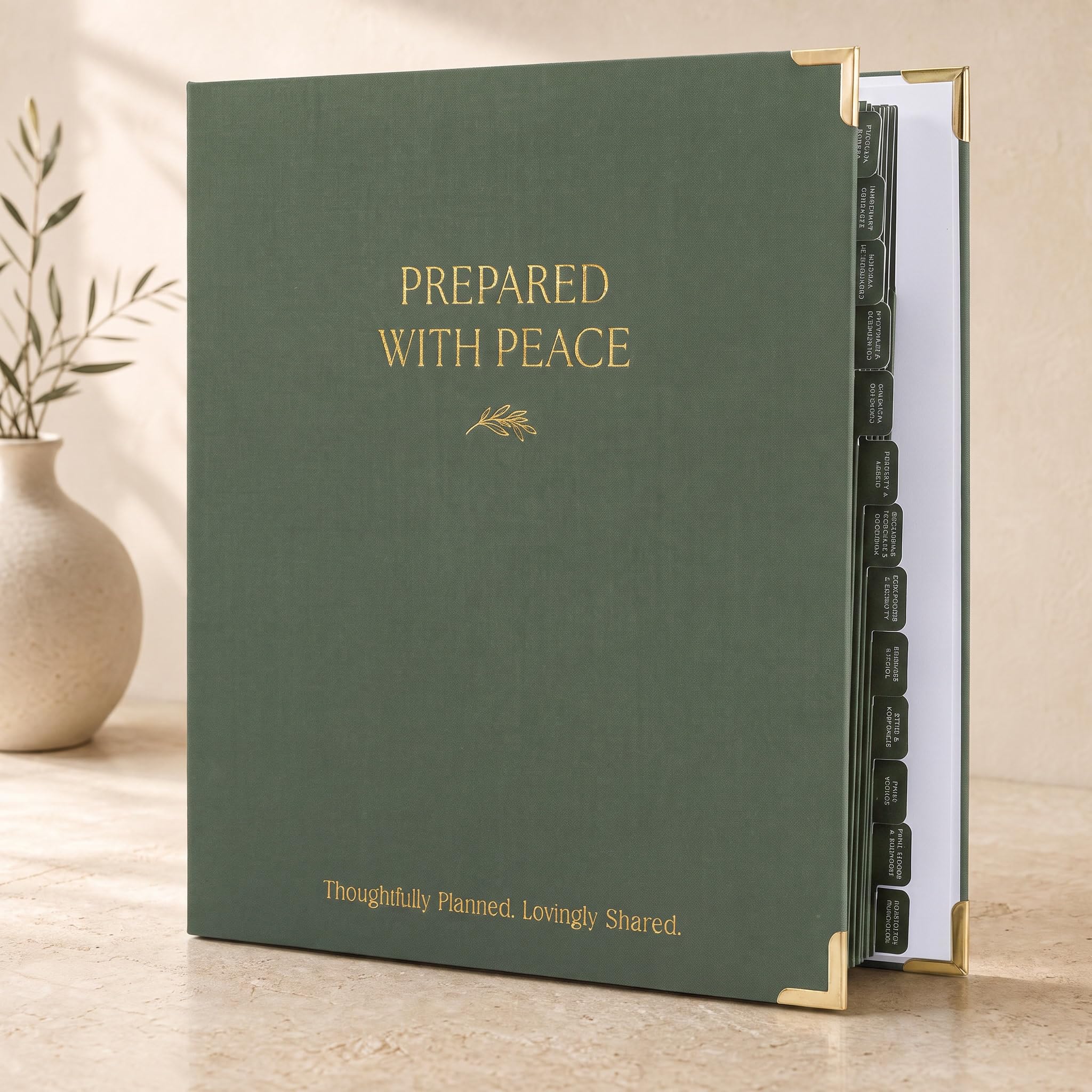 Aesthetic End of Life Planner - Der perfekte Nachlassplanungs-Organizer für letzte Wünsche, wichtige Dokumente, Familiennotfall und Beerdigungsplanung