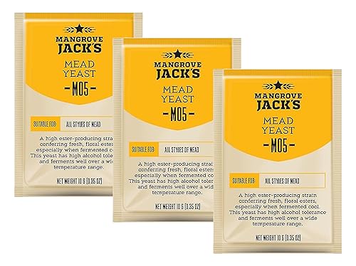3X Mangrove Jacks Craft Series Mead Yeast M05 035oz