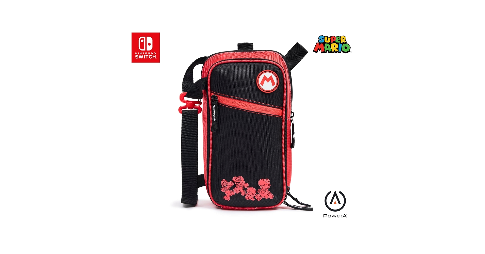 Nintendo Switch CROSBY 10.17 Amazon.com: PowerA Crossbody Bag for Nintendo Switch - Mario