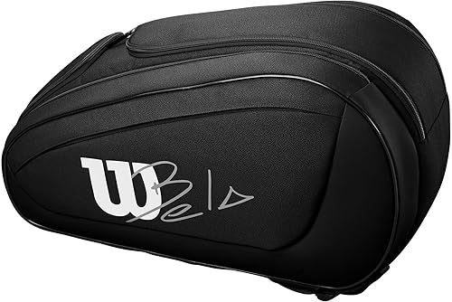 Miniatura 2 de Wilson Bela DNA Super Tour - Bolsa de pádel con capacidad para hasta 6 paletas, color negro