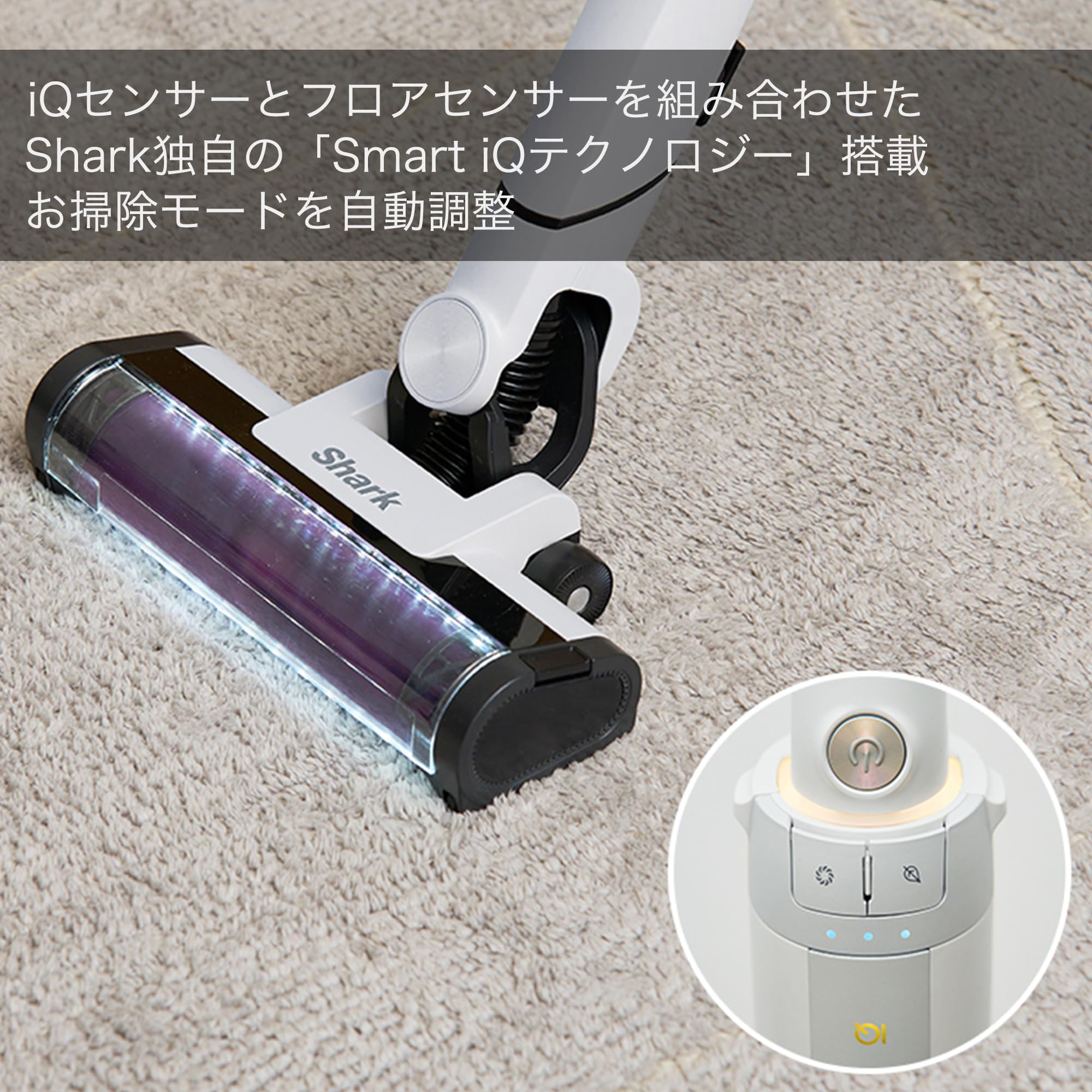 シャーク コードレス掃除機 EVOPOWER SYSTEM NEO+ LC350JWHサムネイル4