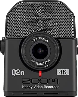 Zoom Q2n-4K Handy Video Recorder, 4K/30P Ultra High...