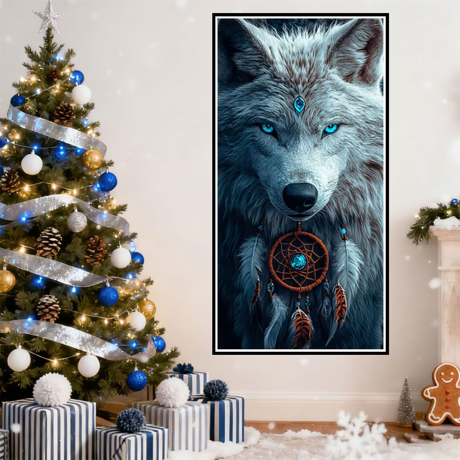 Krajobraz diamentowy obraz jesienny diamentowy obraz dziecko DIY diamentowy zestaw do haftu ze strasu płótno pełny zestaw dla dorosłych mozaika kreatywny wypoczynek, do dekoracji sypialni 70x140cm J