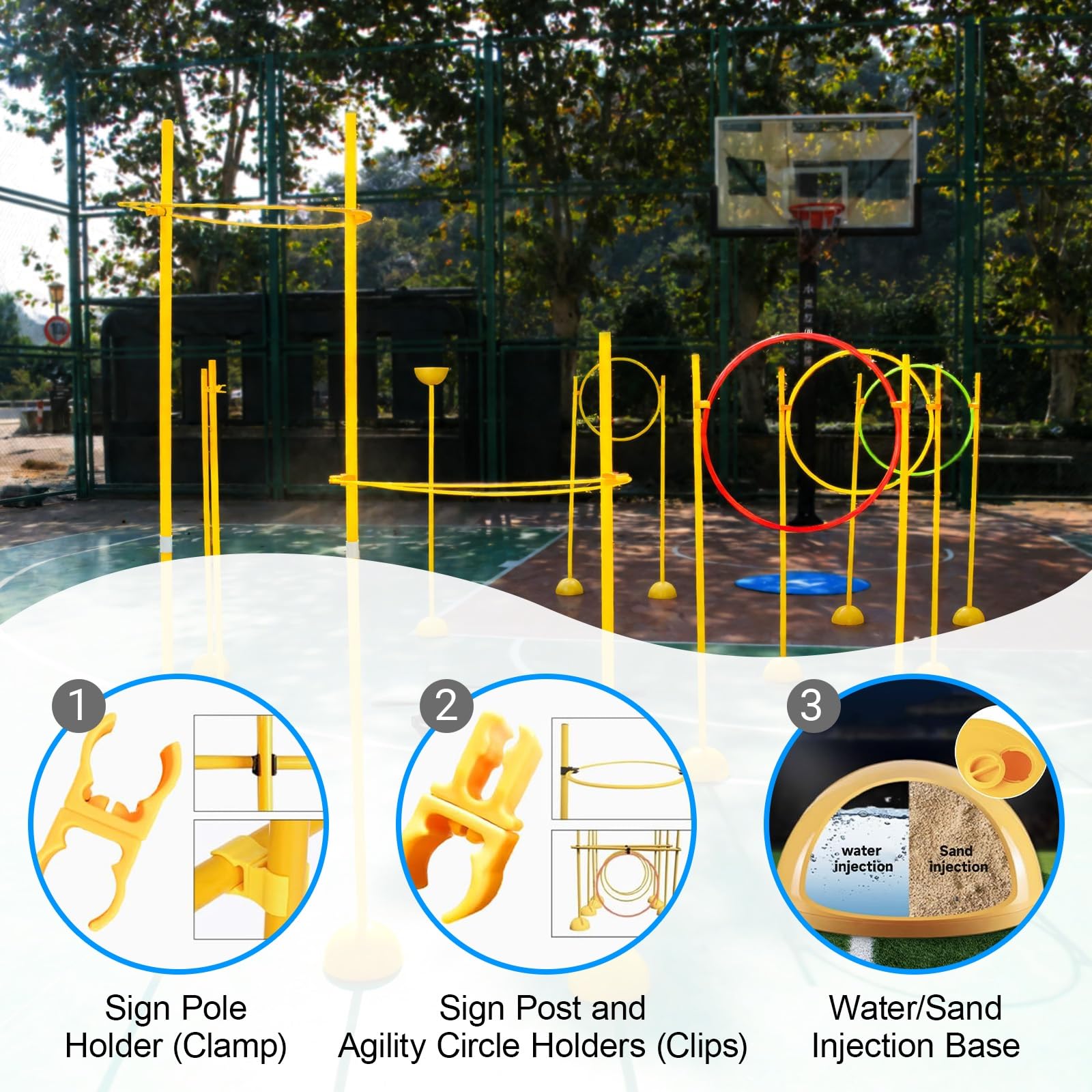Percorso a Ostacoli per Droni Kit di Costruzione Fai da Te | Percorso Portatile con Porte per Allenamento di Volo Sviluppo Abilità e Gare