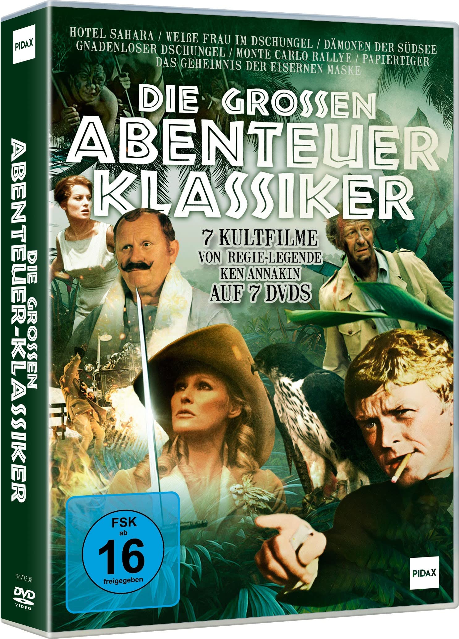 Die großen Abenteuer-Klassiker / Sieben Kultfilme von Regie-Legende Ken Annakin mit absoluter Starbesetzung