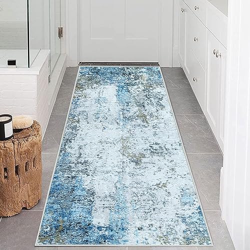 Miniatura 2 de Alfombra suave para pasillos, alfombra abstracta moderna para decoración del hogar, para sala de estar, cocina, lavandería, puerta y dormitorio
