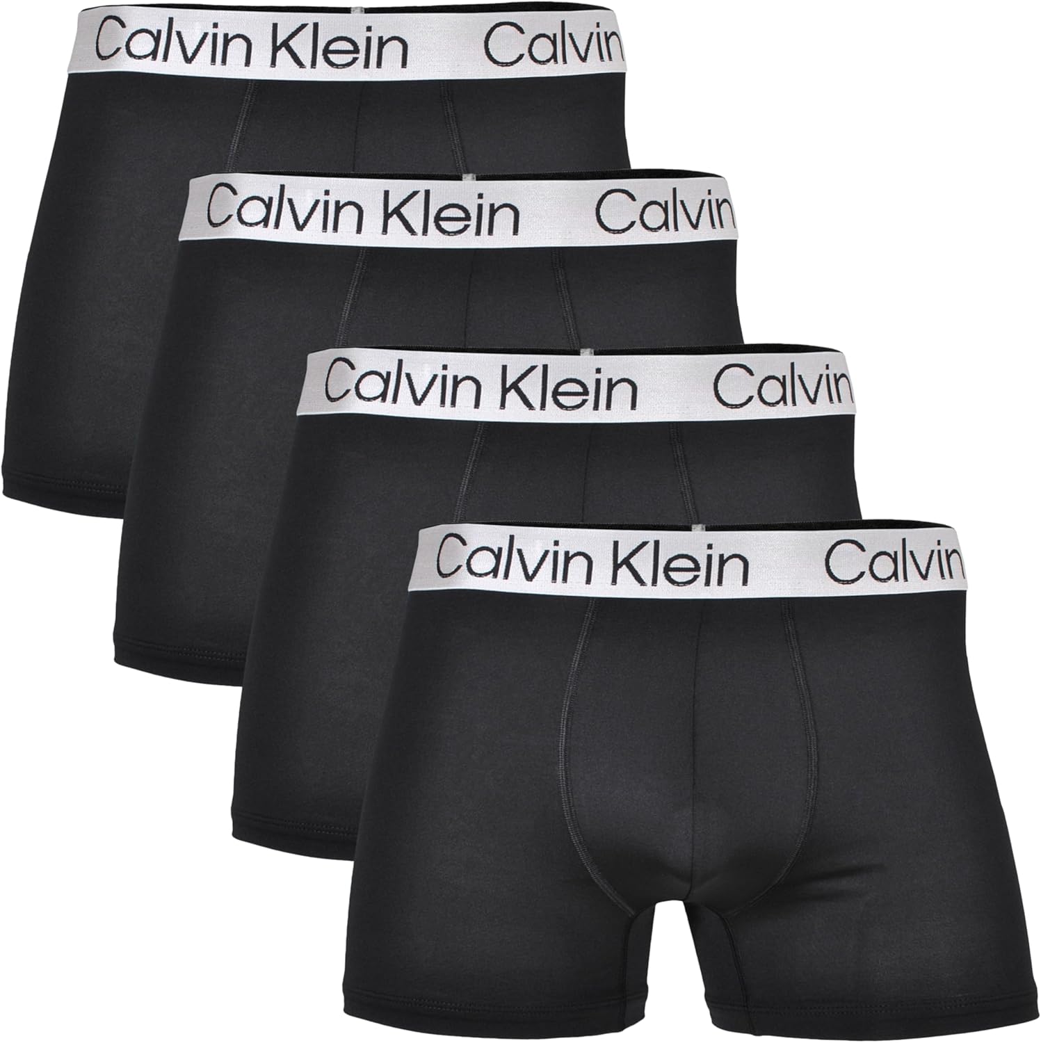 Calvin Klein Chromatic Microfiber Stretch 4-Pack Trunks