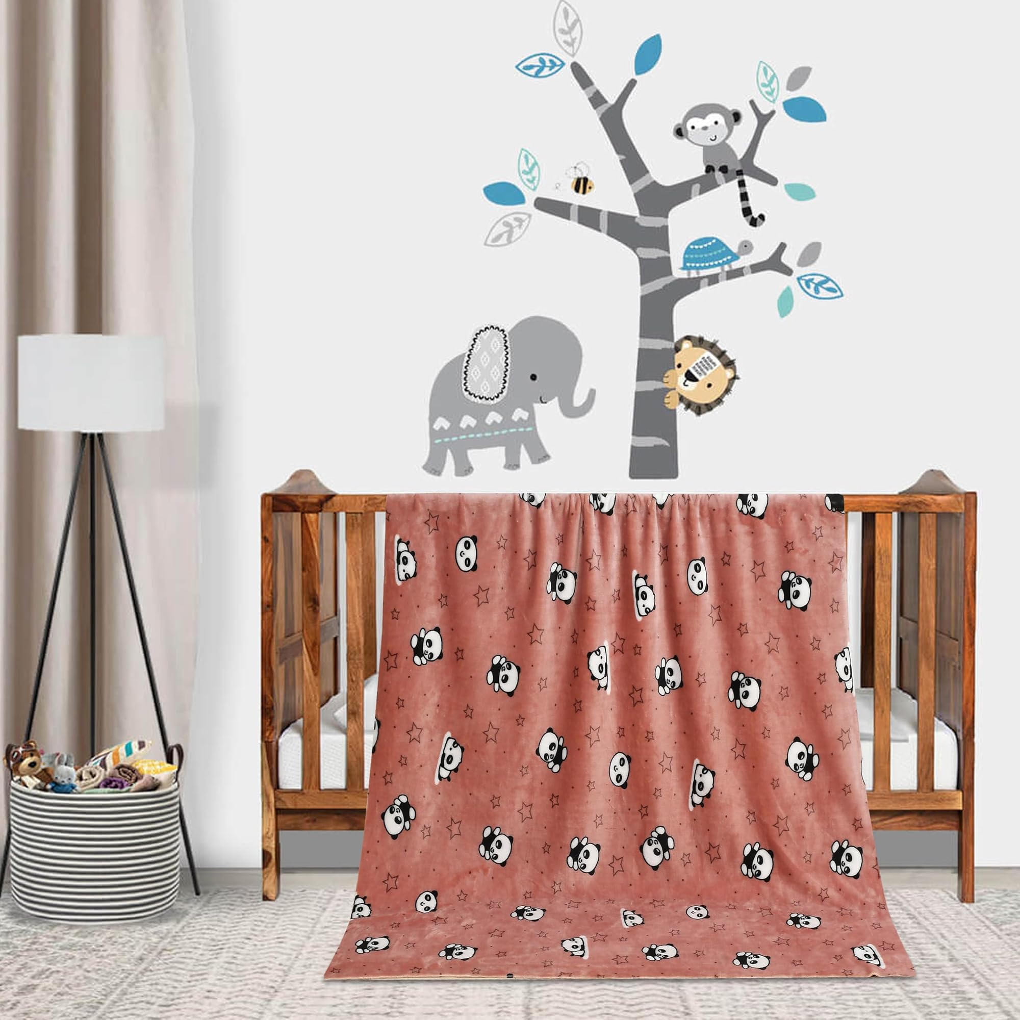 Baby Blanket Soft Flannel AC Blanket for Newborn