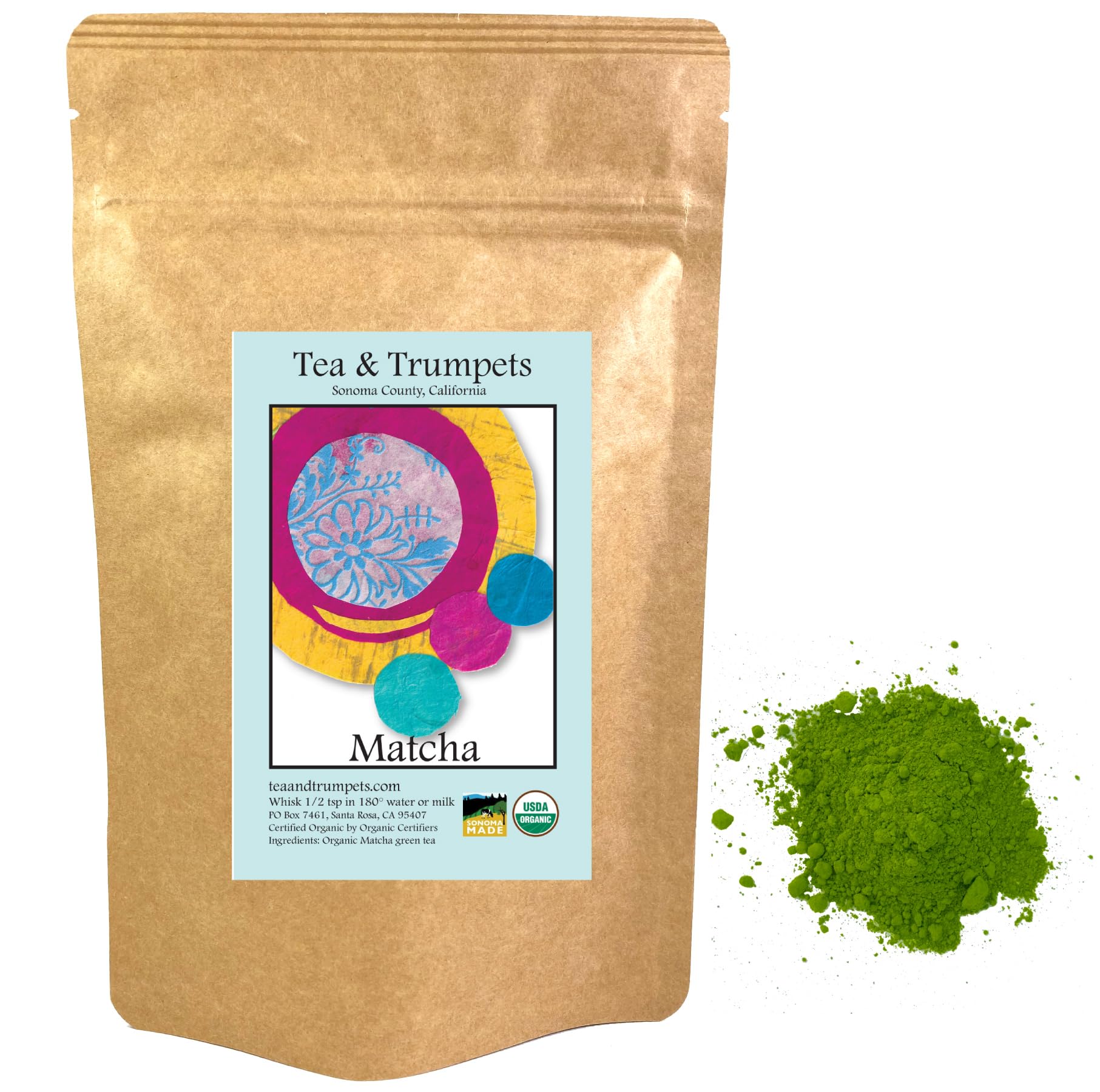 USDA Organic Matcha Powder Green Tea 8 oz