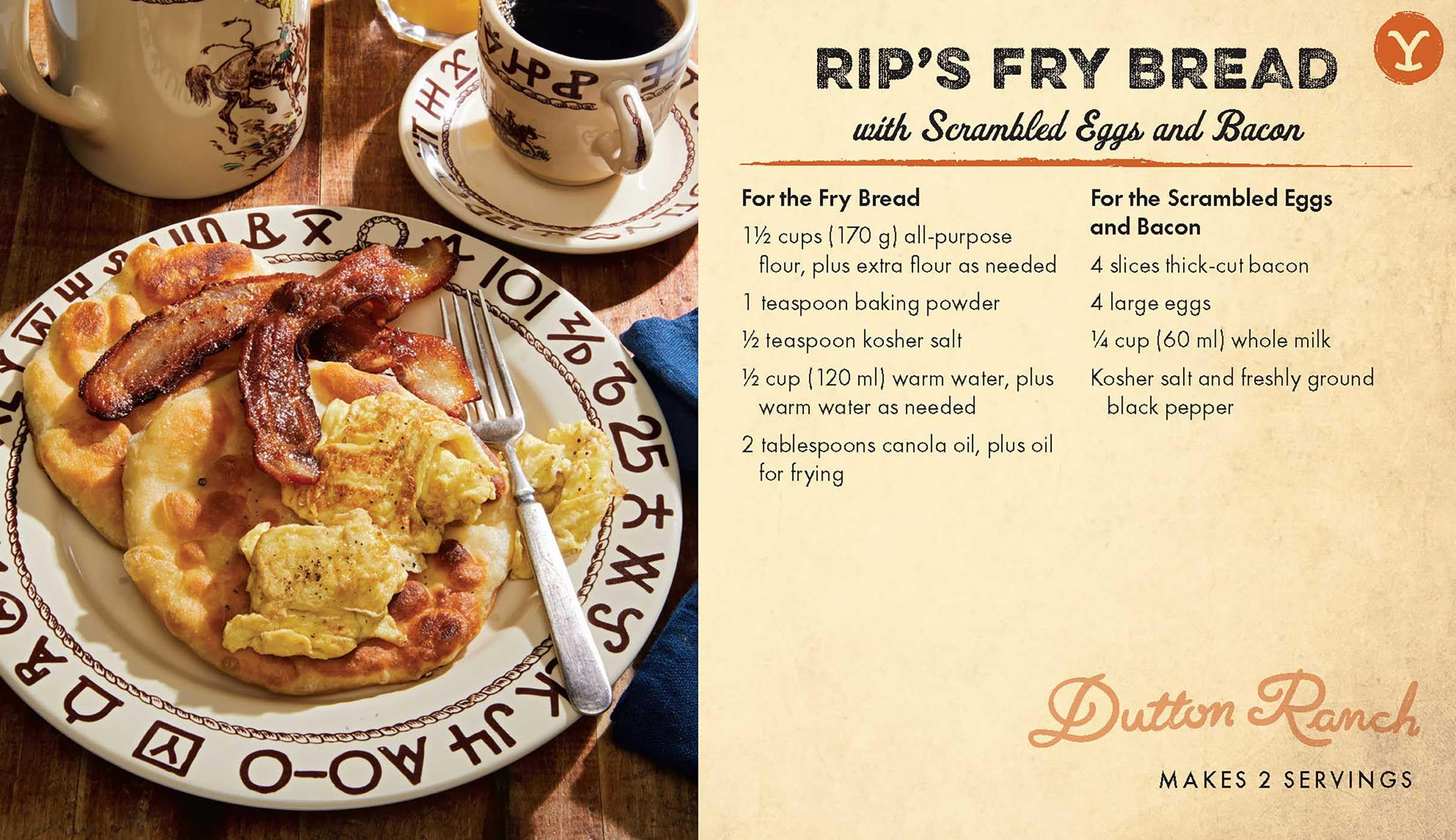 Yellowstone: The Official Dutton Ranch Recipe Cards