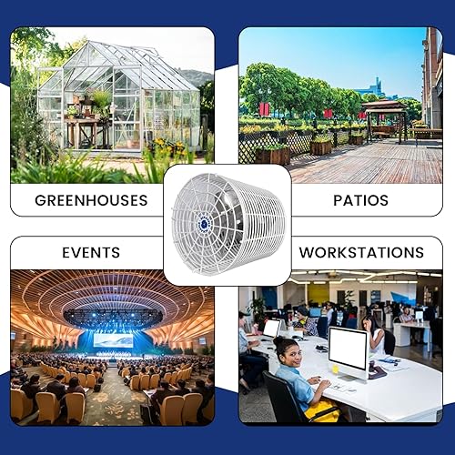 Miniatura 3 de Schaefer versa-kool Circulación Fan8en., 450CFM, Modelo # VK8