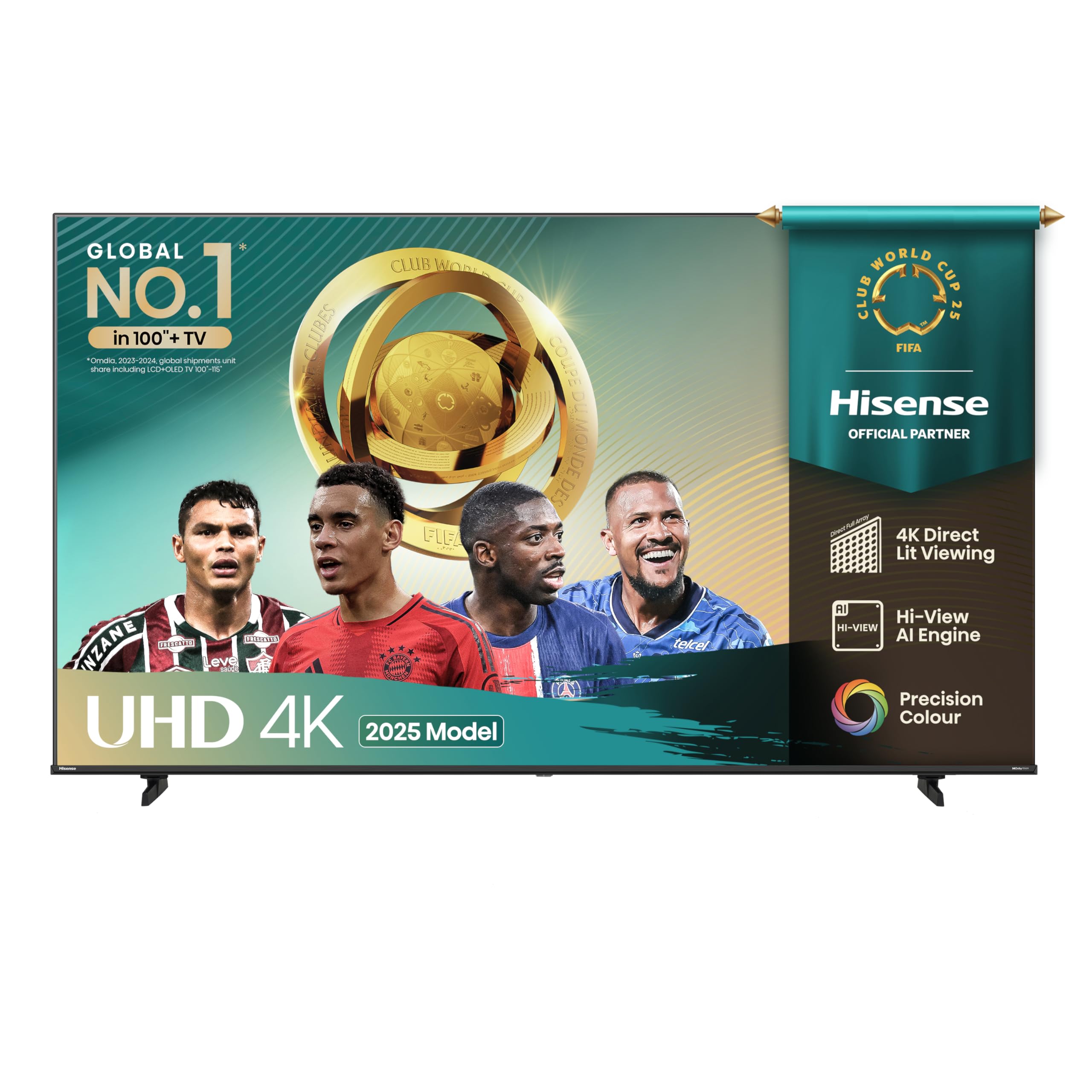 Hisense 85A6QTUK 4K Ultra HD Smart TV with Freely