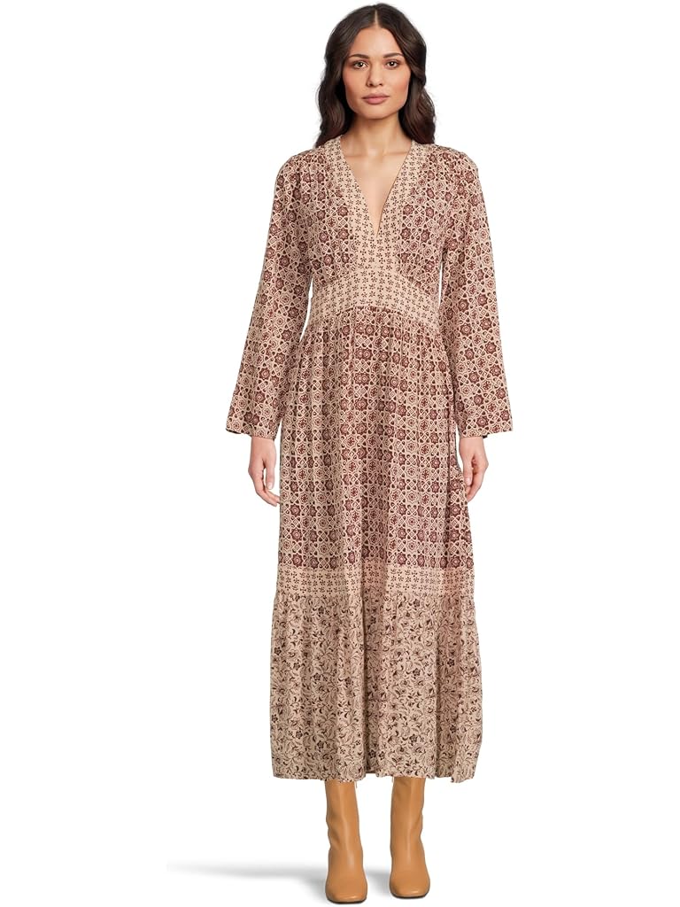 Tan Faherty Dakota Dress