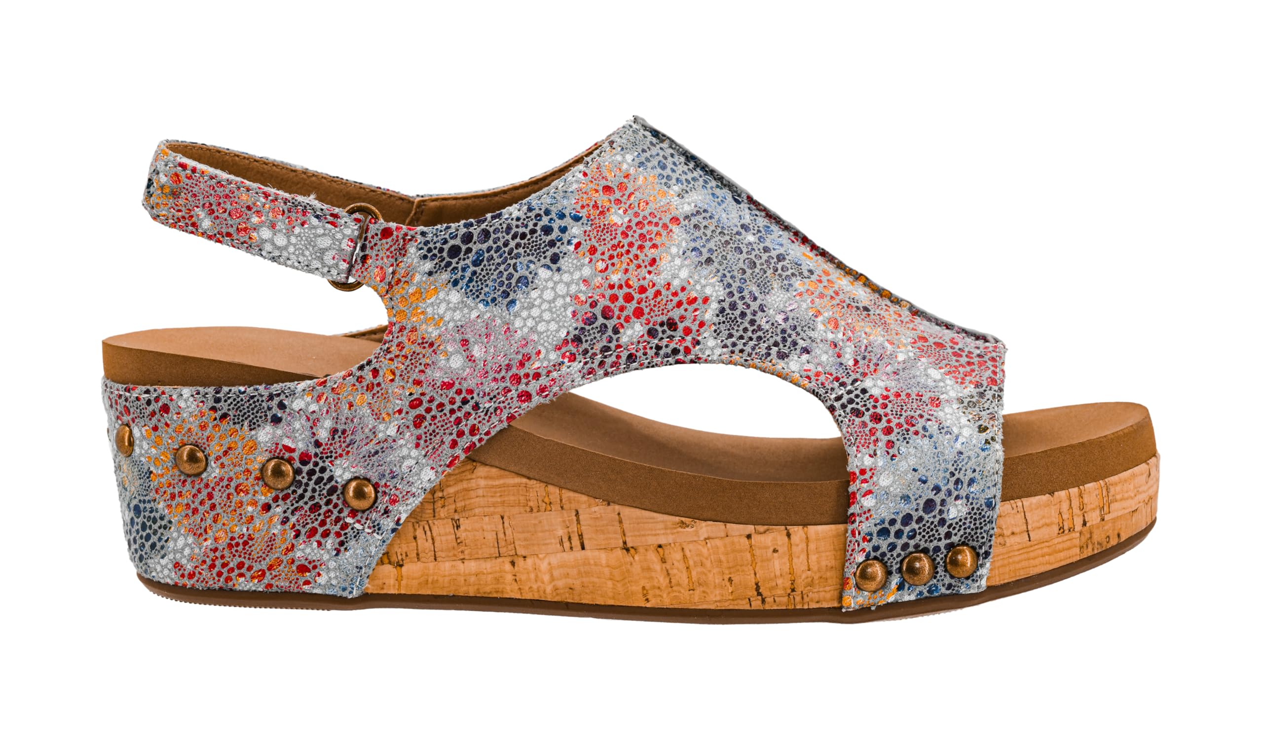 Corkys Footwear Volta Wedge - Chic Elegance Meets All-Year Comfort with a 2-Inch Cork Heel and Marshmallow Insole for Stylish Everyday Wear and