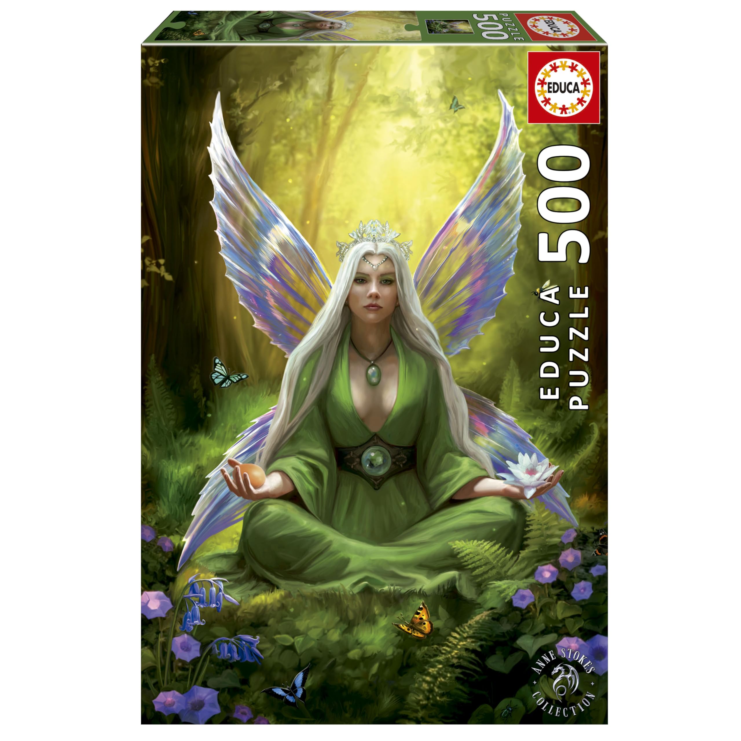 Educa - 500 Piece Jigsaw Puzzle | Empress Anne Stokes Fantasy Gothic Art Illustration Theme for Collectors | Ages 11+ (20542)